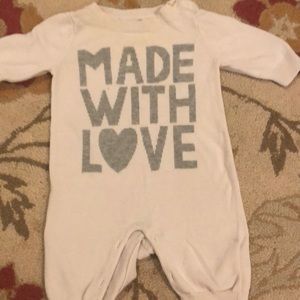 Baby Girl 3-6 months Sweater Onesie